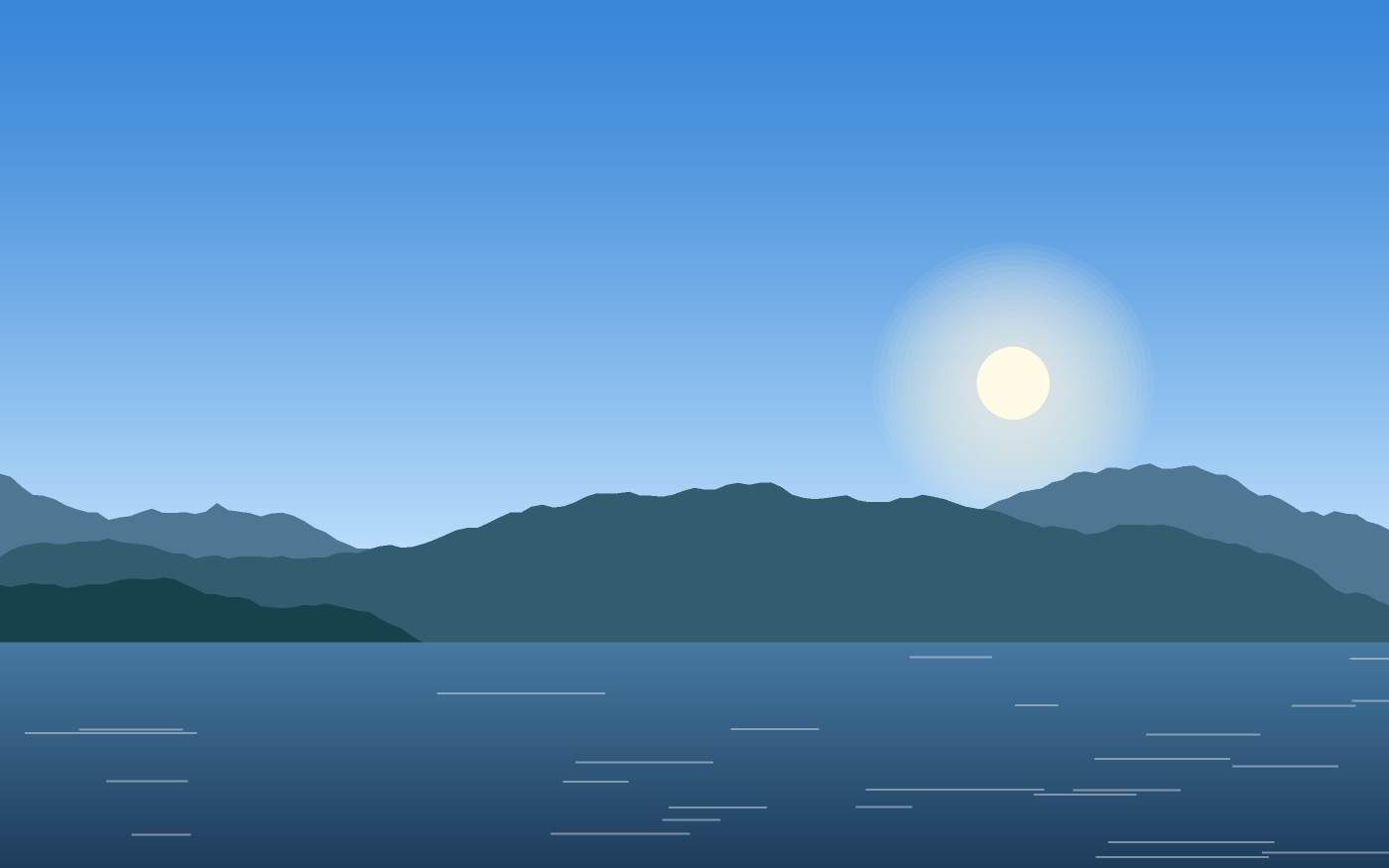 Landschaftsillustration