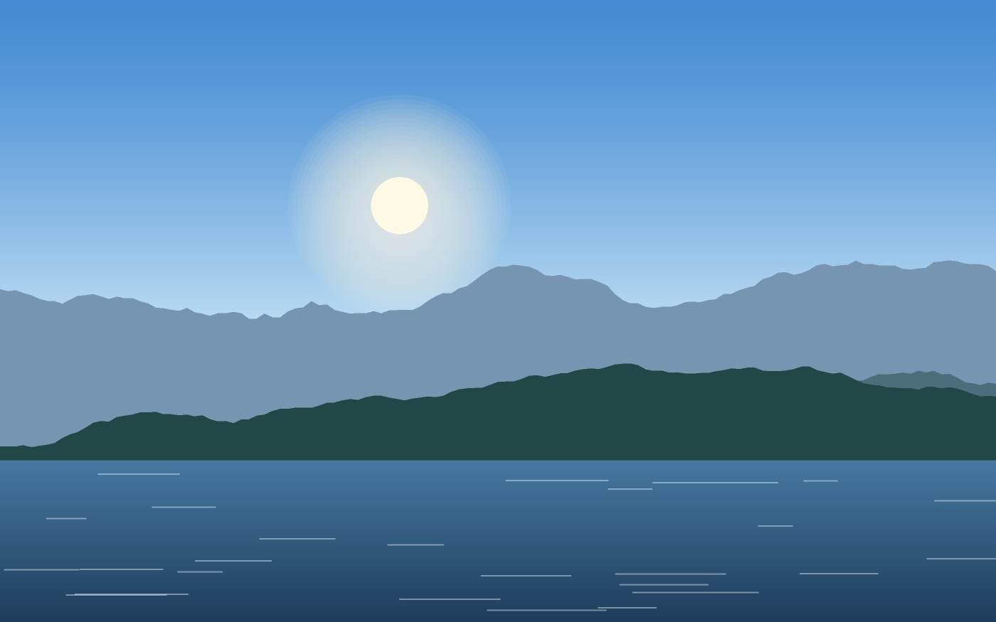 Landschapsillustratie