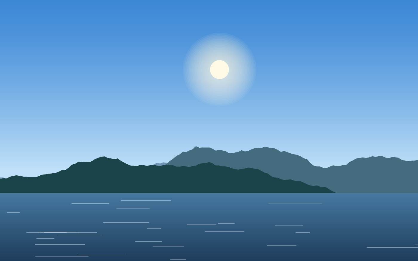 Landschapsillustratie