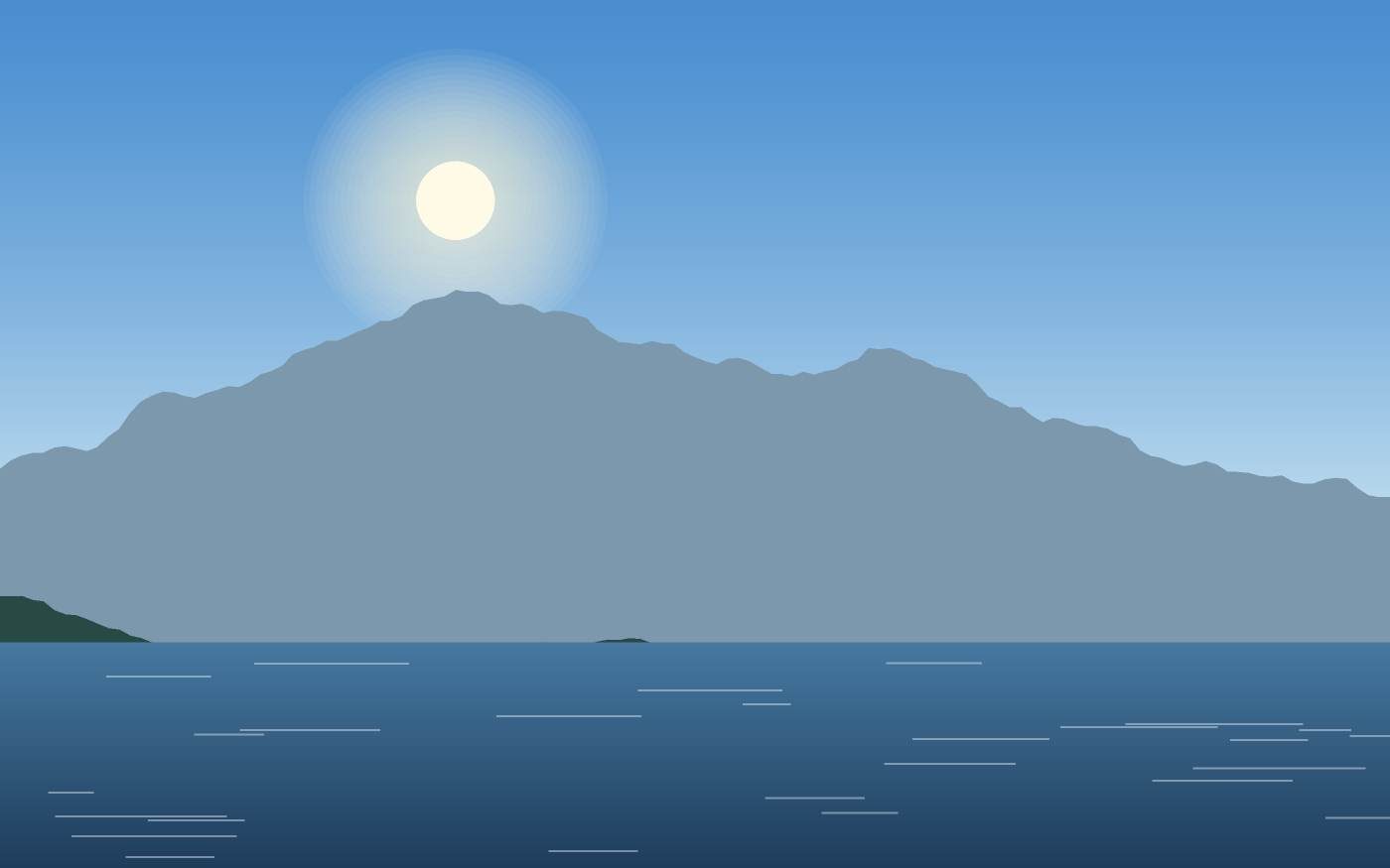 Landschapsillustratie
