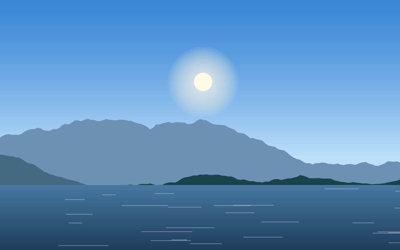 Landschaftsillustration