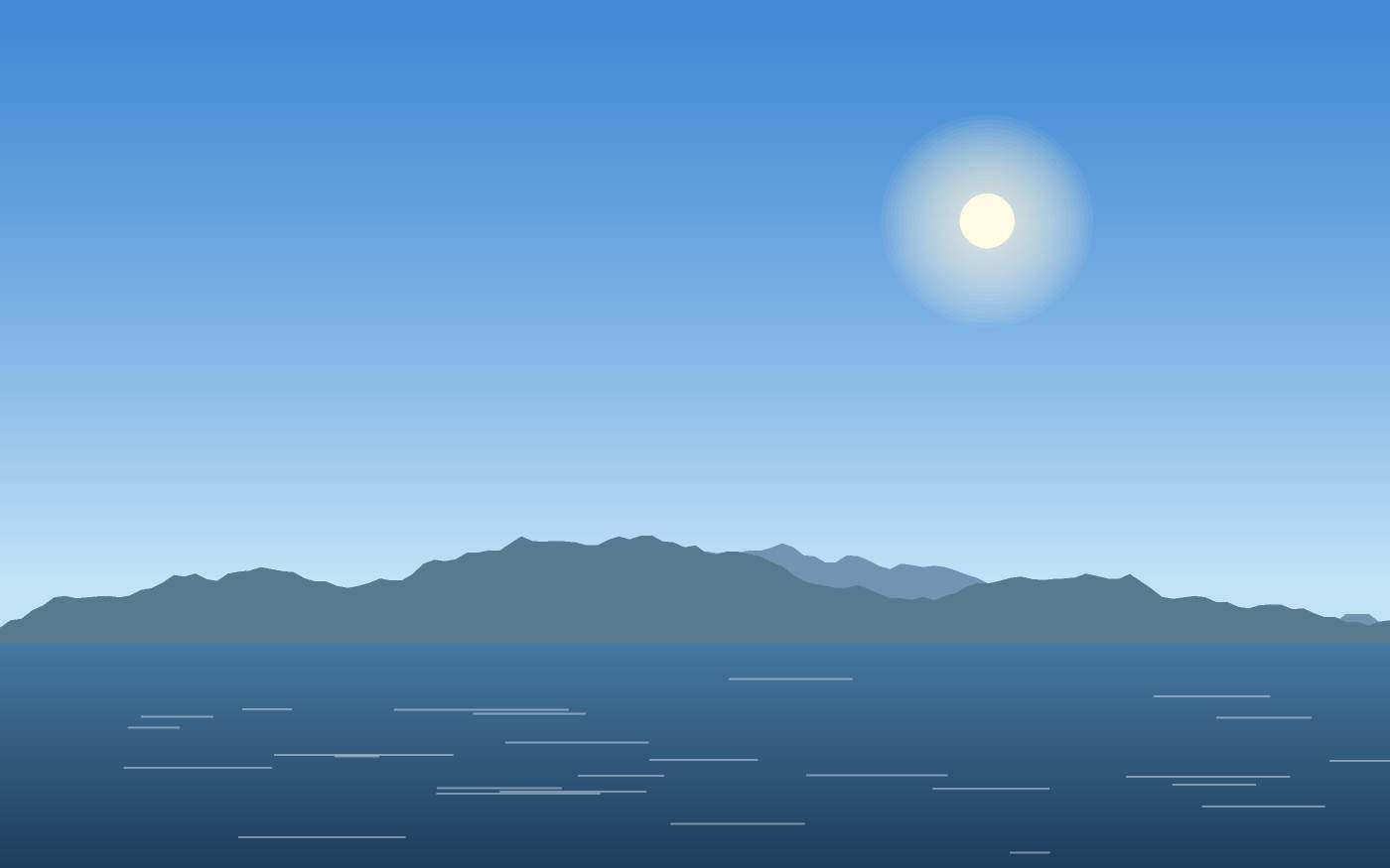 Landschaftsillustration