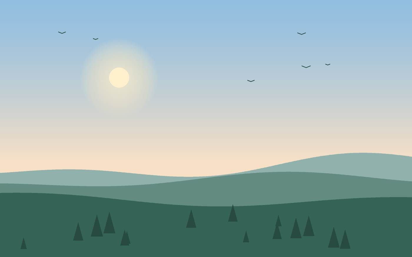 Landskabsillustration