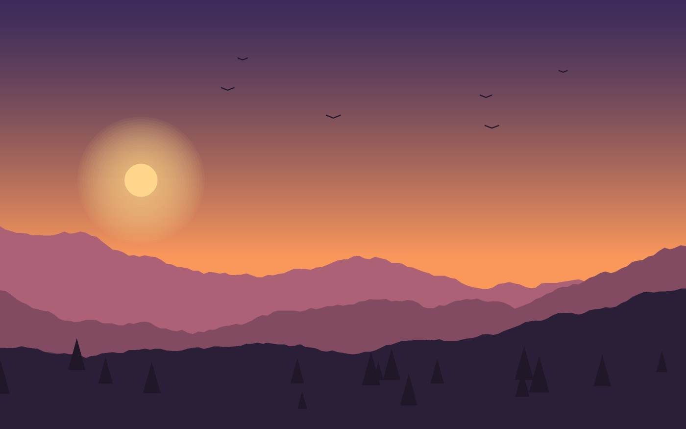 Landskabsillustration