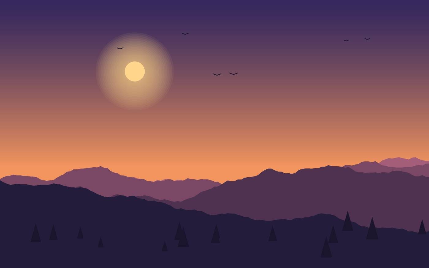 Illustration de paysage