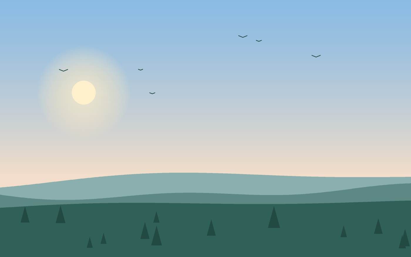 Ilustracja krajobrazu