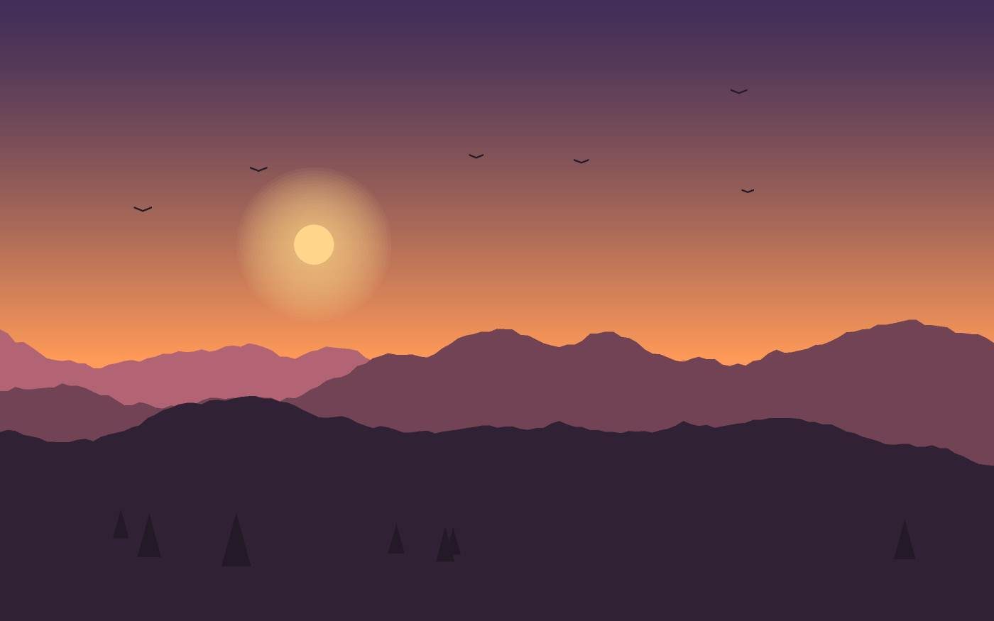 Ilustracja krajobrazu