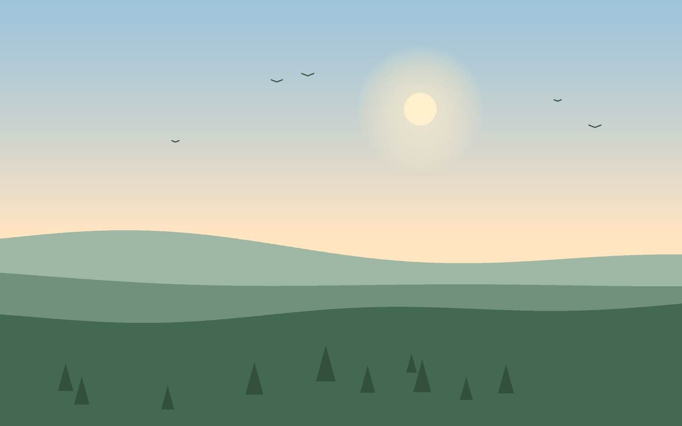 Landskapsillustration