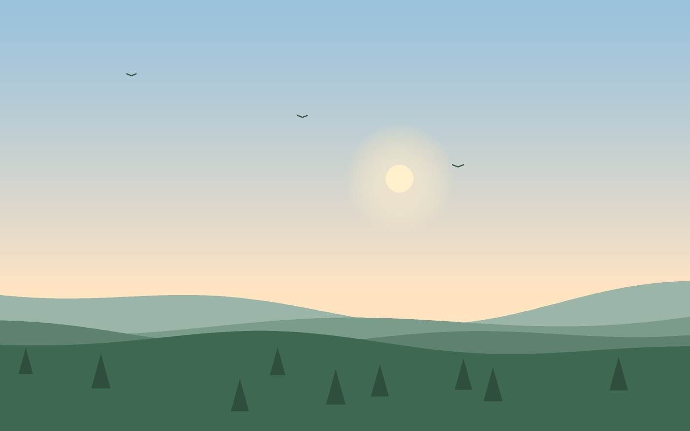 Landscape illustration