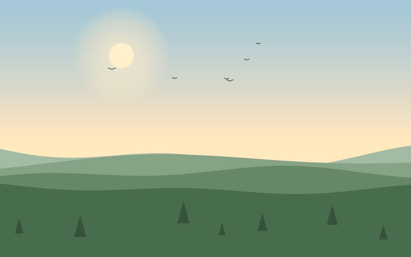 Landscape illustration